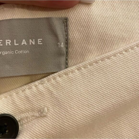 Everlane NWT High Rise Wide Leg Straight Crop Organic Cotton Minimalist Pant 14 - Picture 9 of 15